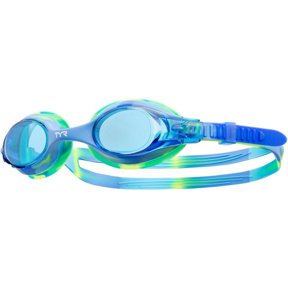 Okularki pływackie dziecięce TYR swimple Tie dye