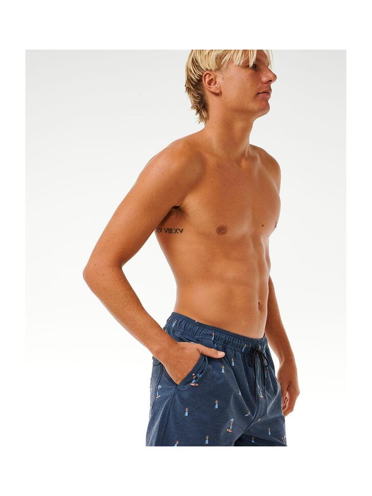 Boardshorty RIP CURL Hula Breach Volley granatowy
