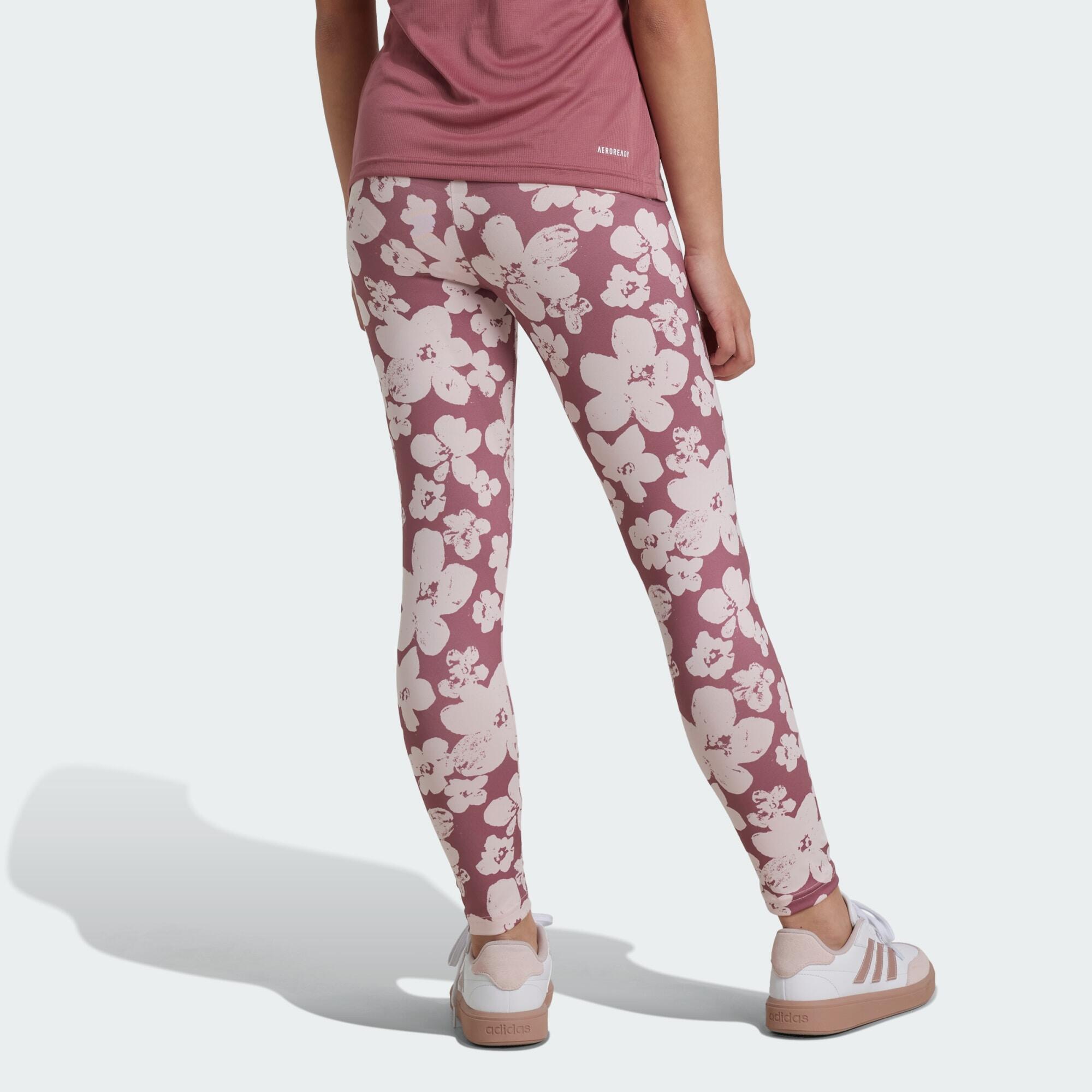 Train Essentials Seasonal  Printed High Waisted 7/8 Training Legging Kids 3/5