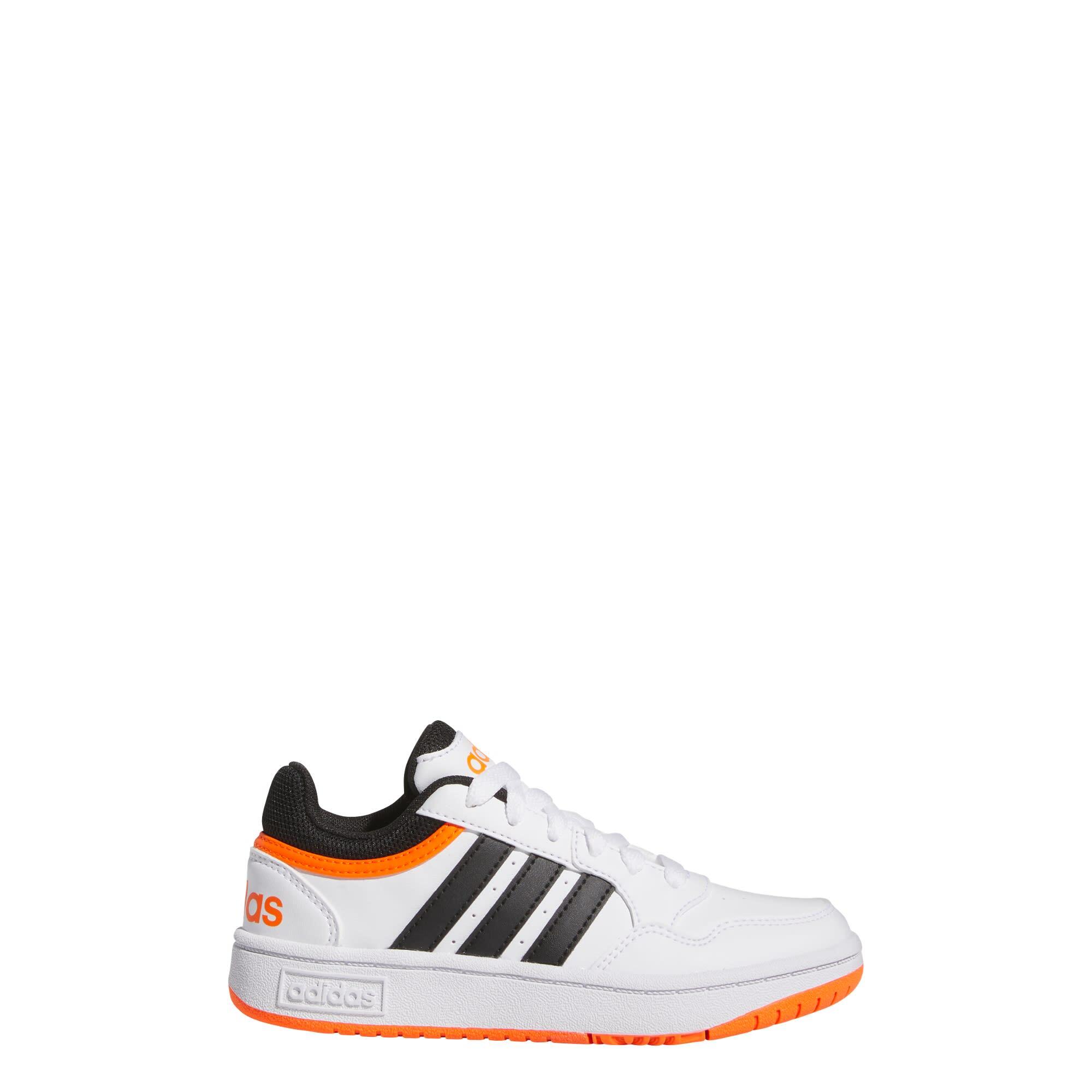 Adidas - Chaussure Hoops - Baskets - Blanc|jaune|noir|orange - 31 - Decathlon