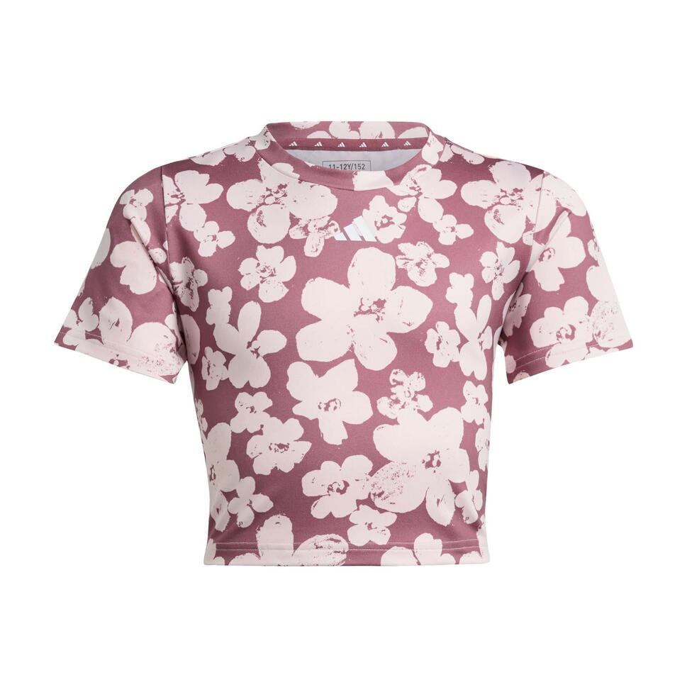 Koszulka Train Essentials Seasonal Printed Cropped Training Kids