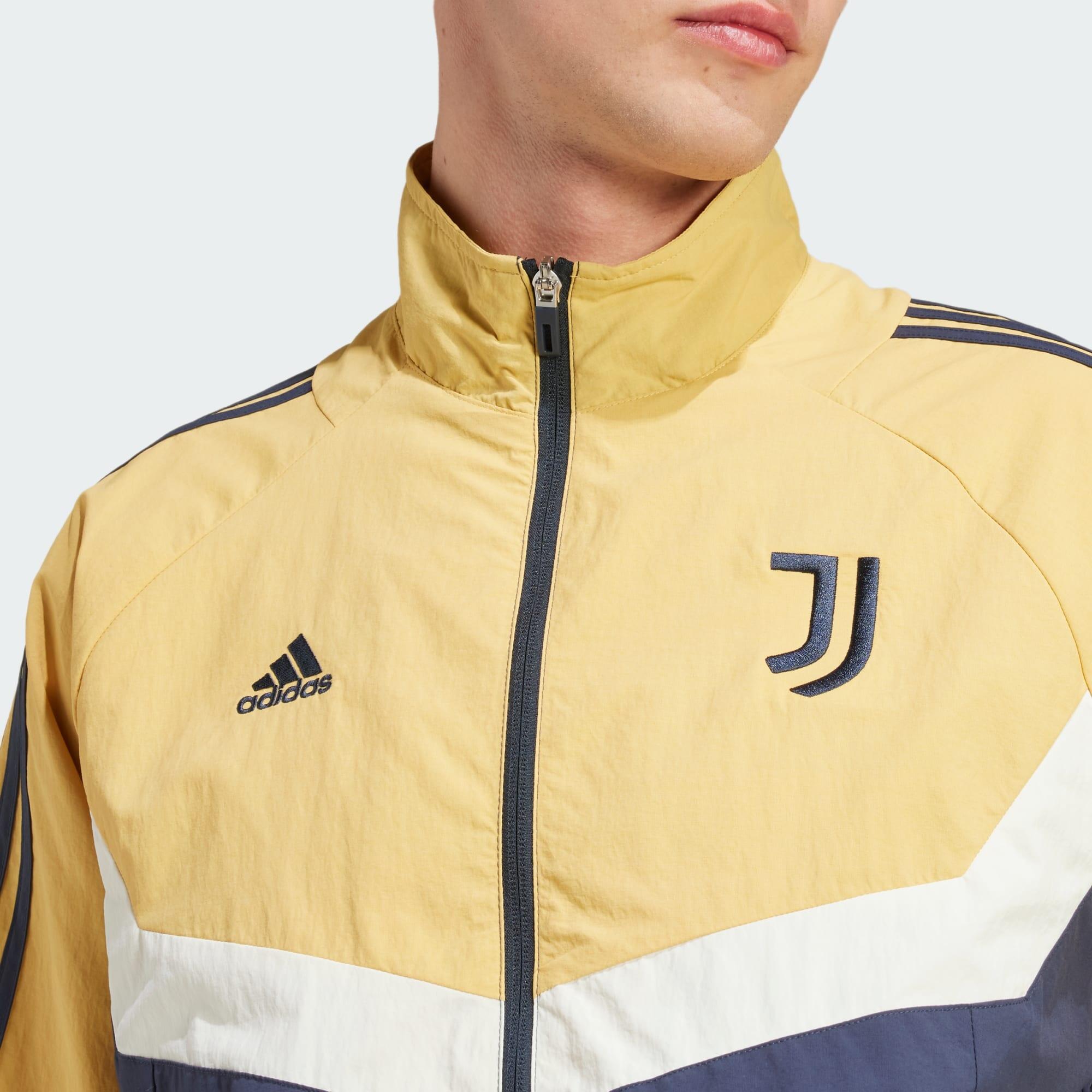 adidas - 新品JUVENTUS adidas フード付きジャケット イエロー O