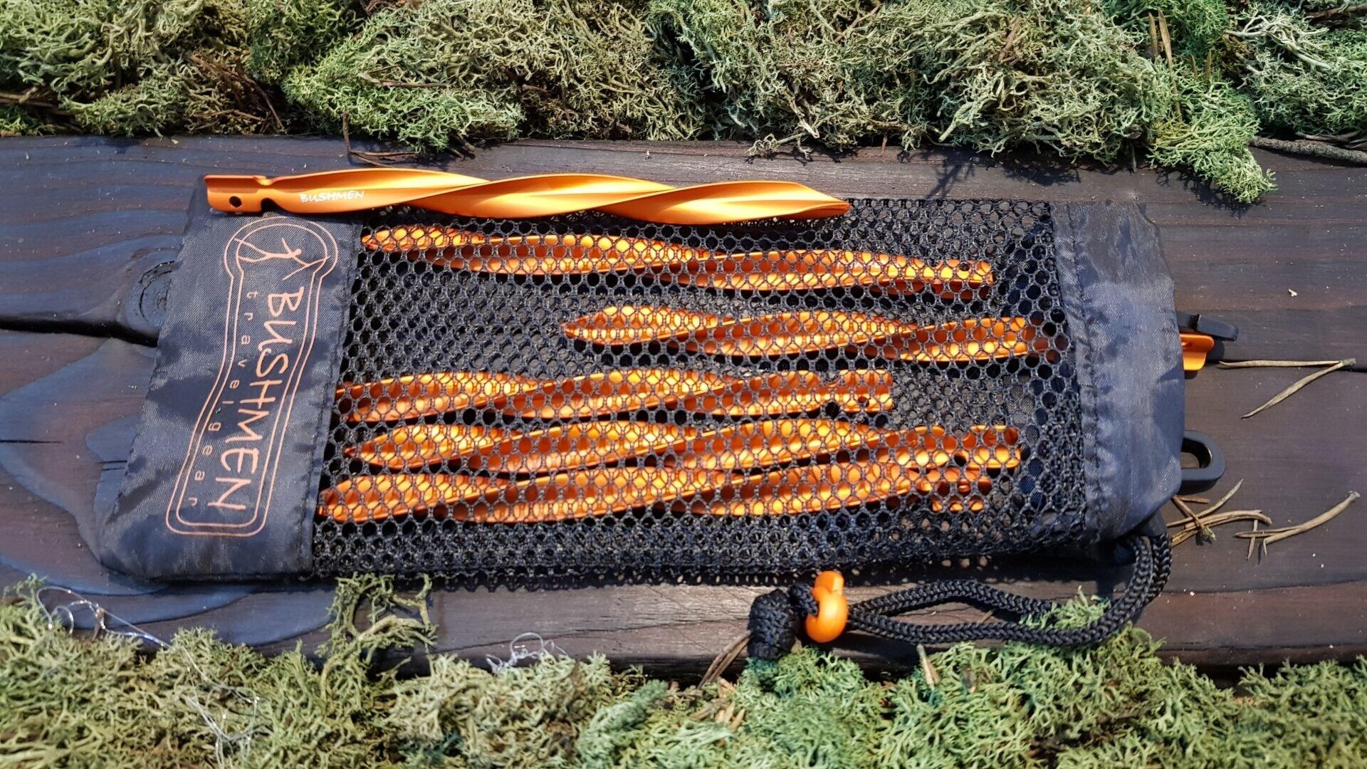 Śledzie turystyczne/bushcraftowe Bushmen Twister Ultralight 2/6