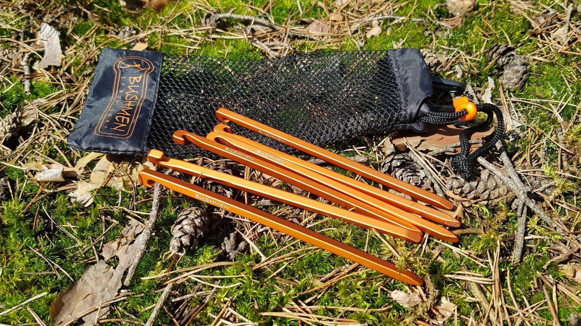 Szpilki turystyczne/bushcraftowe Bushmen Bushmen Nail Ultralight 3/6