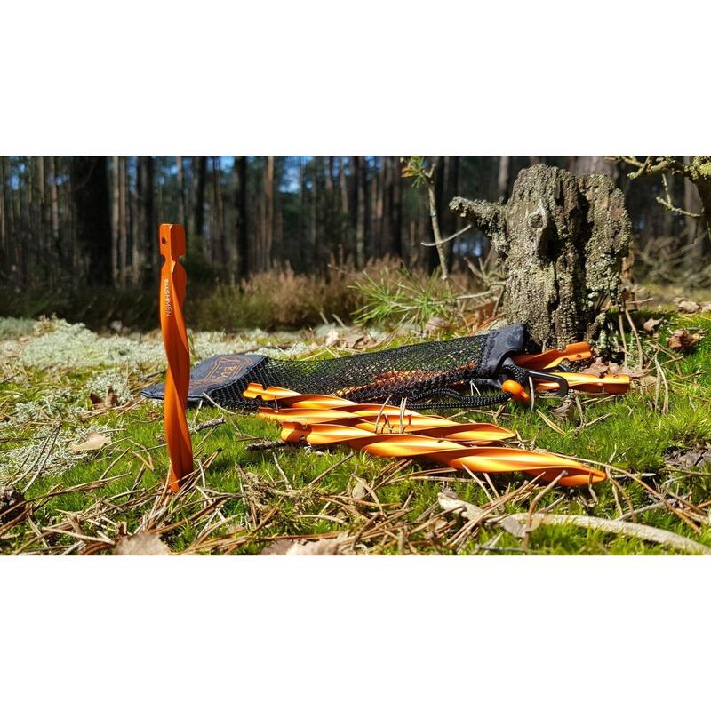 Śledzie turystyczne/bushcraftowe Bushmen Twister Ultralight