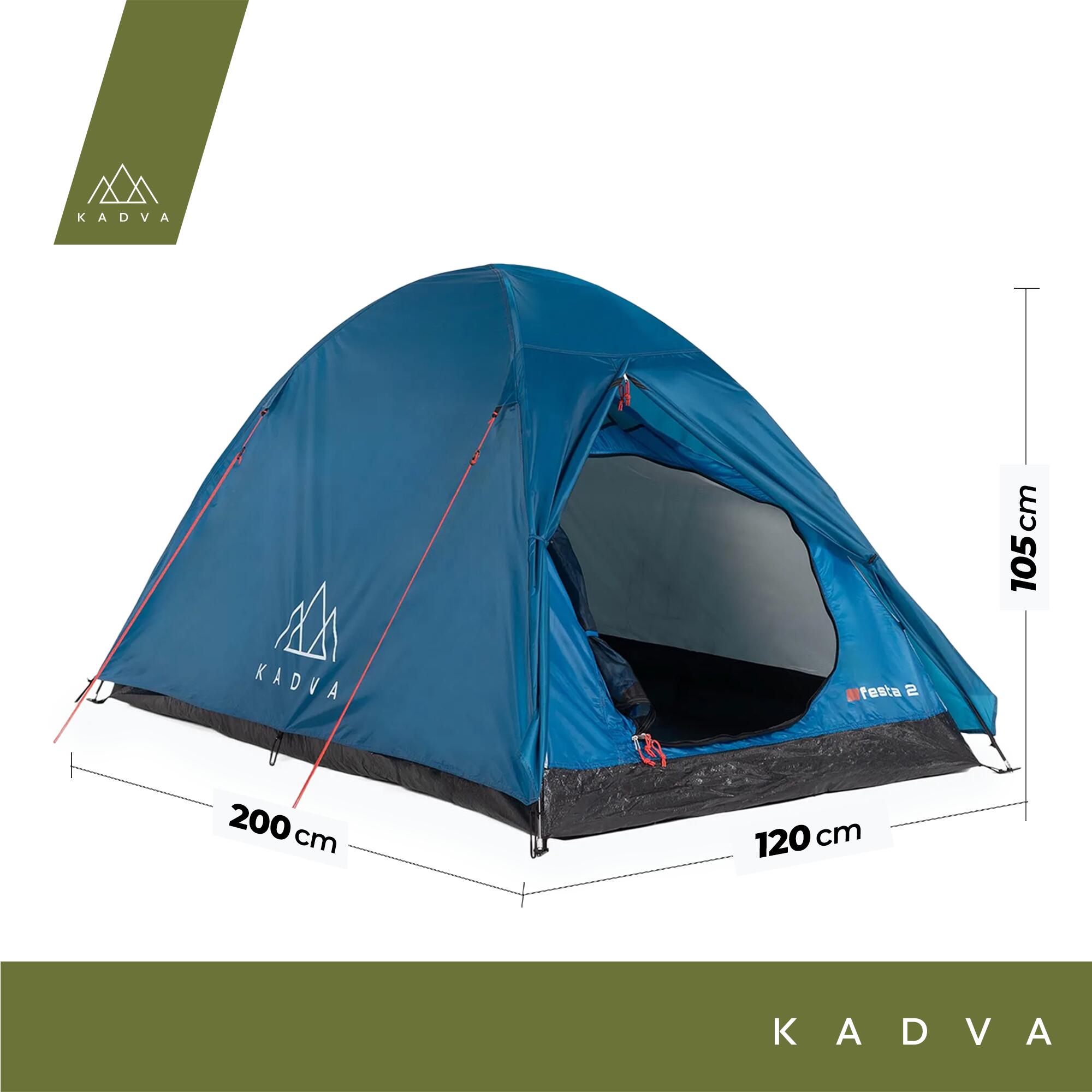 Kempovací stan Festa 2 pro 2 osoby 2/7