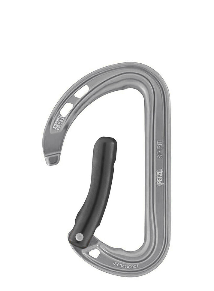 Karabinek wspinaczkowy Petzl Spirit wygięty