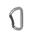 Mousqueton Petzl SPIRIT gri cu ușă curbată Keylock