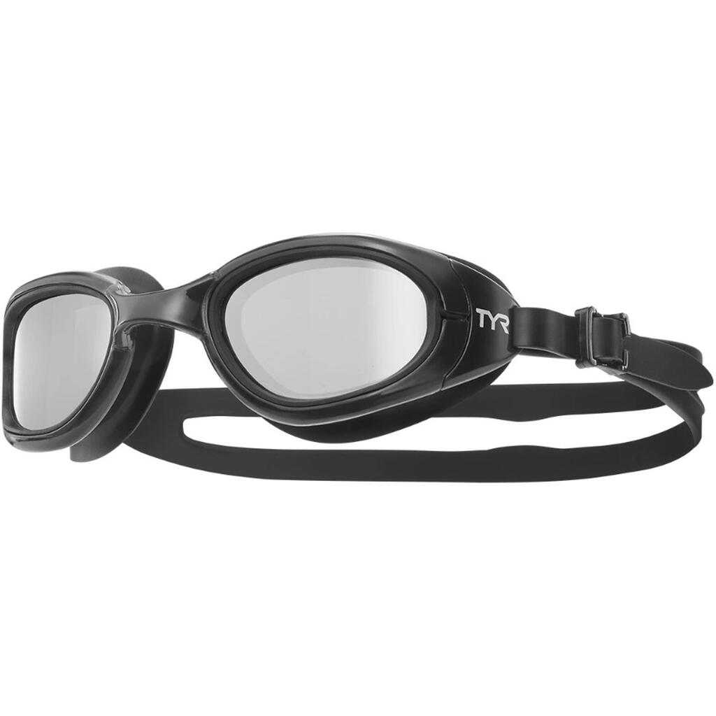 TYR Special Ops 2.0 Mirrored Swimming Goggles - Black/Silver