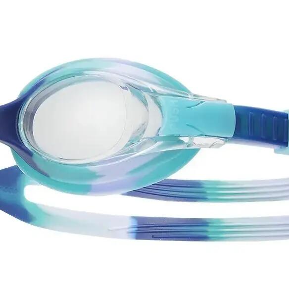 TYR Swimple Kids Goggles Tie Dye Clear Purple Teal