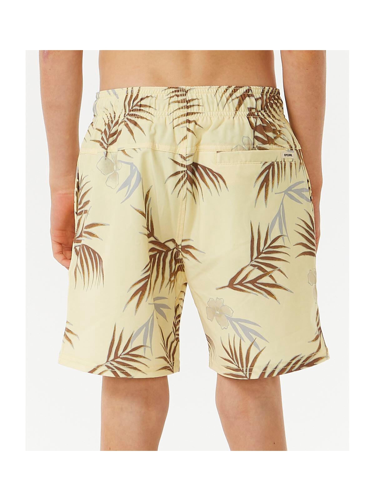 Boardshorty RIP CURL Surf Revival Floral Volley Boy żółty 5/6
