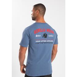 Warren T-shirt - Coronet Bleu