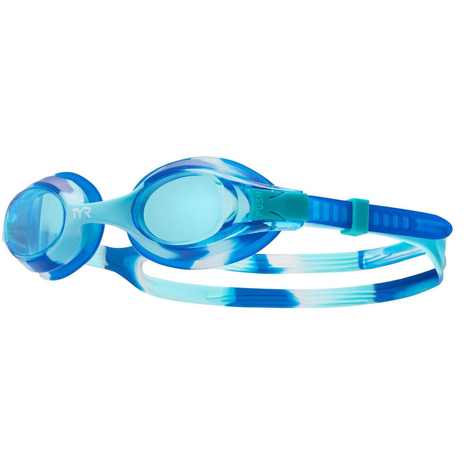 Okularki pływackie dziecięce TYR swimple Tie dye