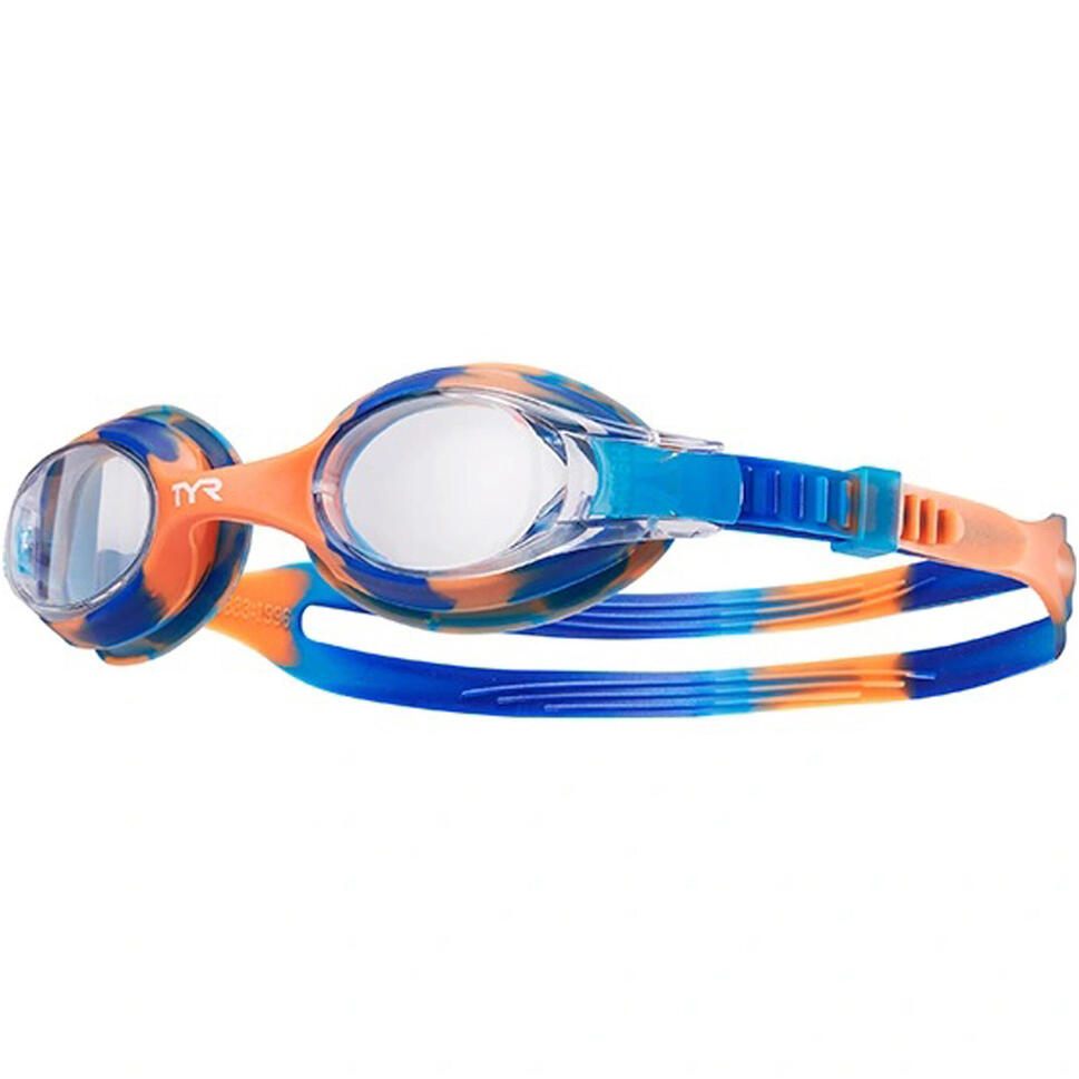 Okularki pływackie dziecięce TYR swimple Tie dye