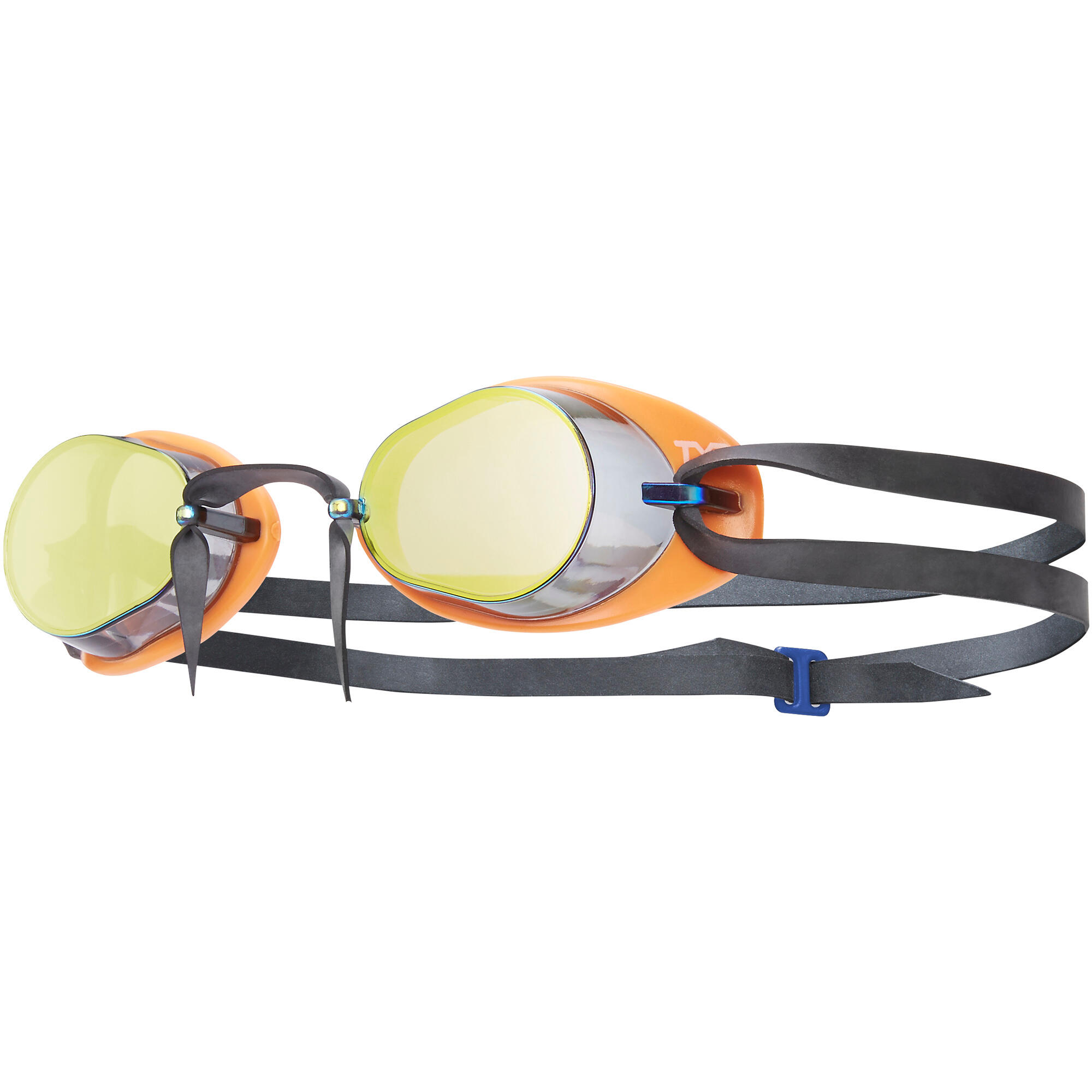 Tyr - Lunettes De Protection Tyr Socket Rocket 2.0 À Verres Miroirs - Arc-en-ciel/noir - Lunettes De Natation - Jaune|noir|orange - Taille Unique - Decathlon