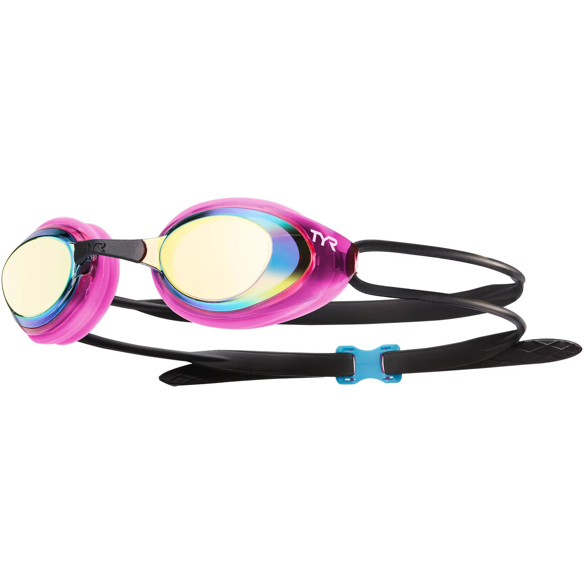 Okularki pływackie damskie TYR Blackhawk racing femme z powłoką lustrzaną 2/2