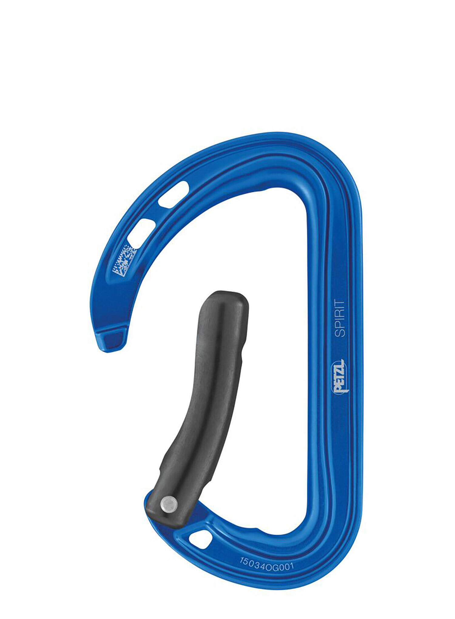 Mosquetón Petzl Spirit M061AB00 aluminio ligero azul 2/2
