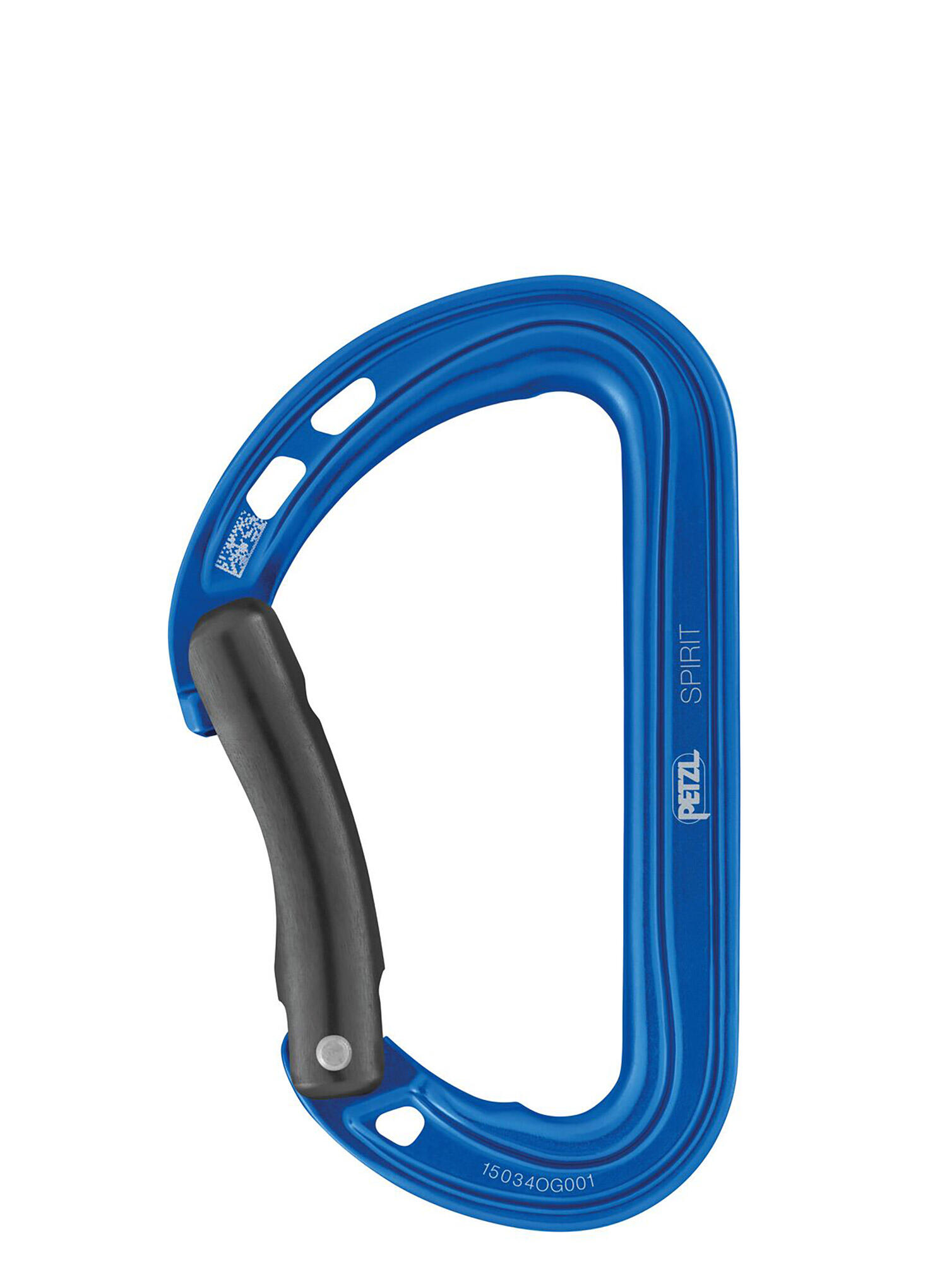 Mousqueton Petzl Spirit M061AB00 aluminium ușor albastru sport