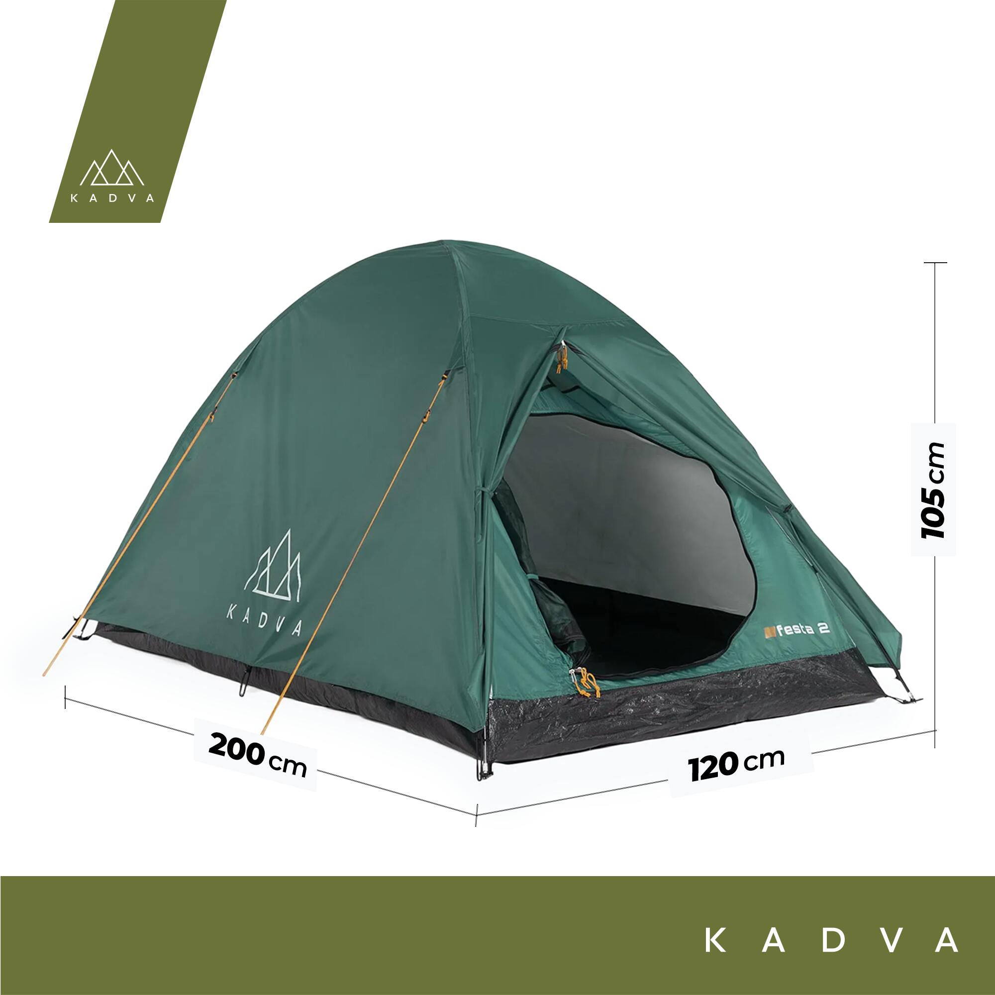 Kempovací stan Festa 2 pro 2 osoby 2/7