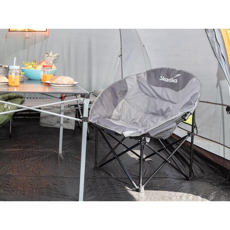 Chaise de Camping Moonchair Sirkka - Pliante - rembourrée - Max. 150 kg