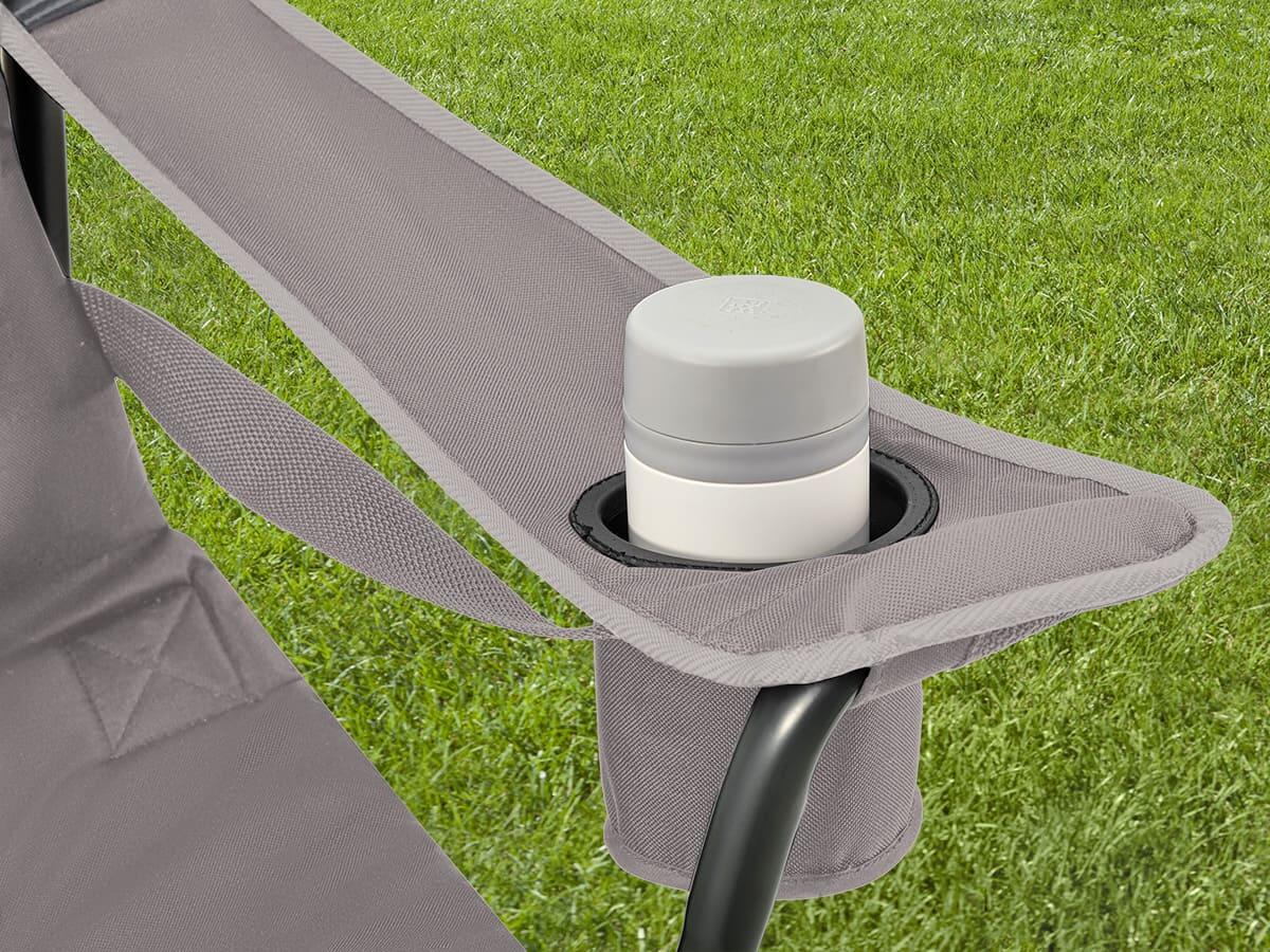 Relax Comfort - Opvouwbare campingstoel - Max 160 kg - Transporttas 4/7