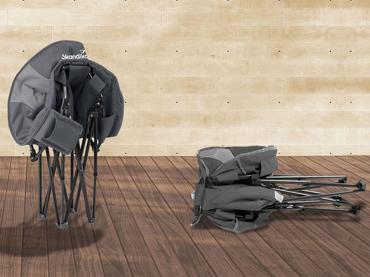 Chaise de Camping Moonchair Sirkka - Pliante - rembourrée - Max. 150 kg 6/8