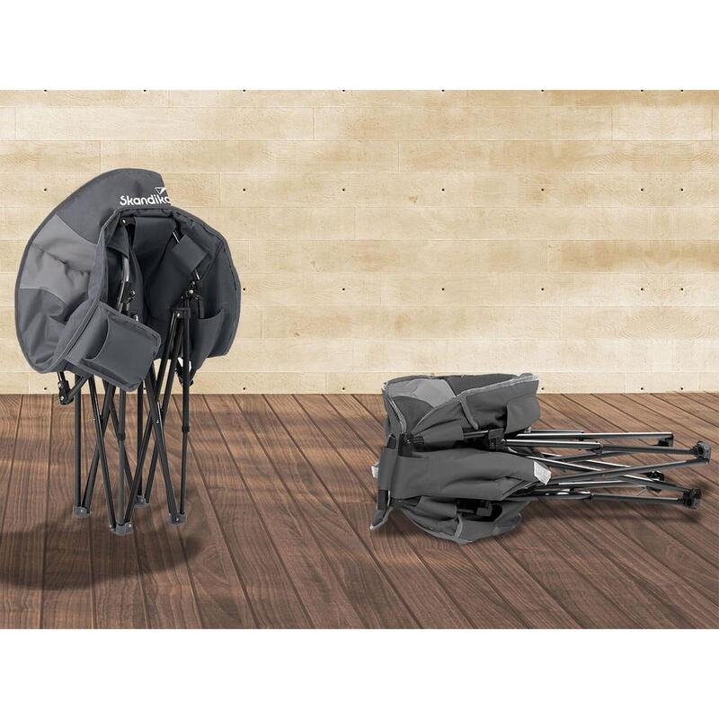 Chaise de Camping Moonchair Sirkka - Pliante - rembourrée - Max. 150 kg