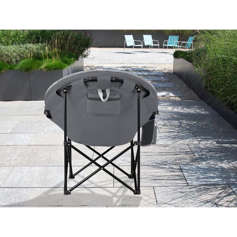 Chaise de Camping Moonchair Sirkka - Pliante - rembourrée - Max. 150 kg