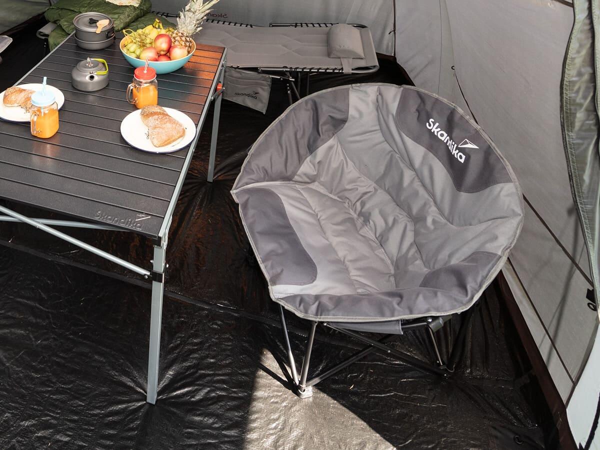Chaise de Camping Moonchair Sirkka - Pliante - rembourrée - Max. 150 kg 5/8
