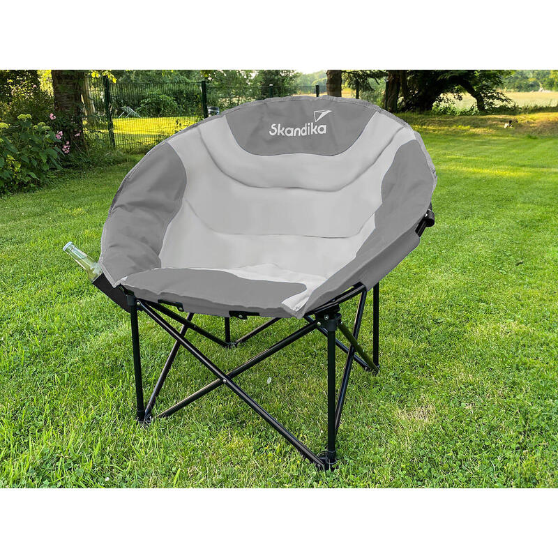 Chaise de Camping Moonchair Sirkka - Pliante - rembourrée - Max. 150 kg