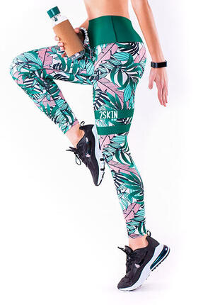 Leggings de compression à motifs – MADAGASKAR