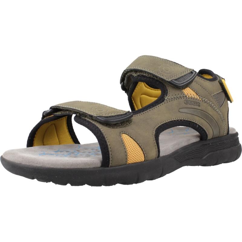 Sandalias Hombre Geox U Spherica Ec5 Verde