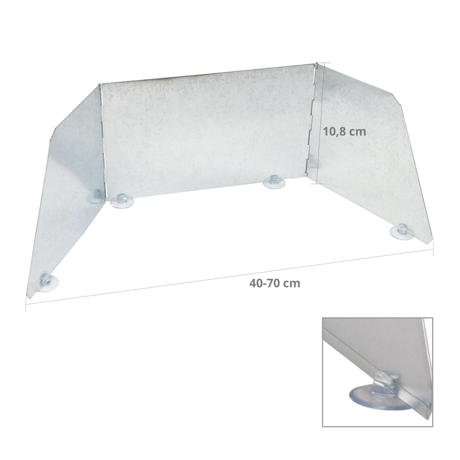 Gaskocher Windschutz Camping Kocher Outdoor Wind Schild Screen Faltbar 2/7