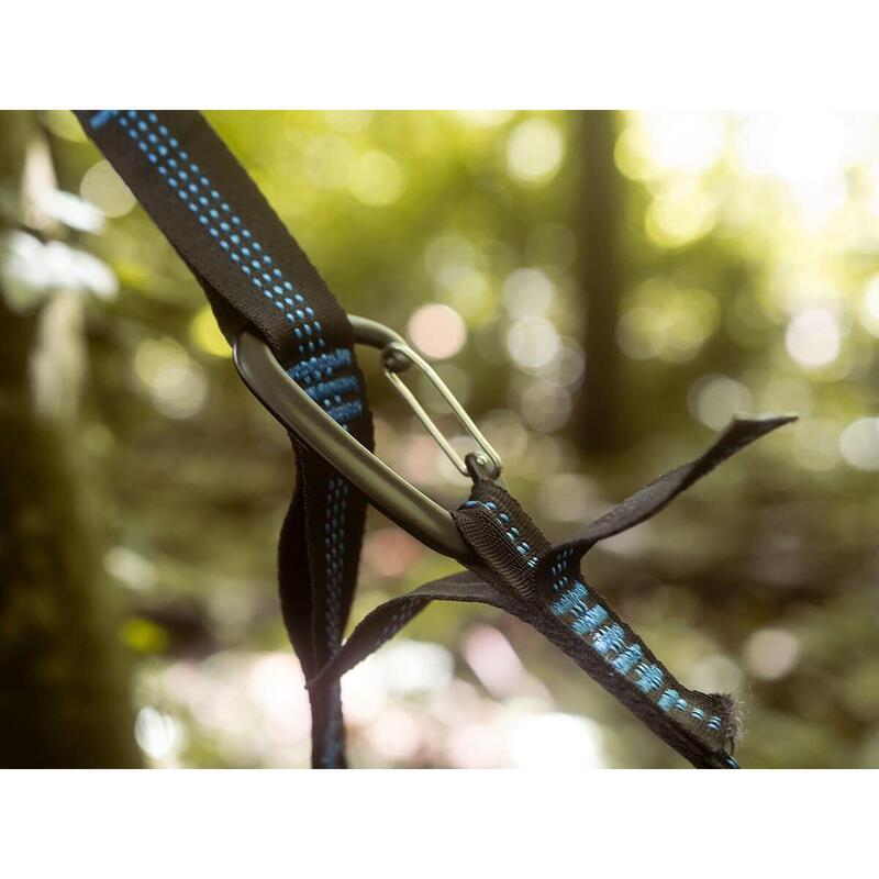 Hamak bushcraft turystyczny surivivalowy z moskitierą i tropikiem Rian 270×140cm