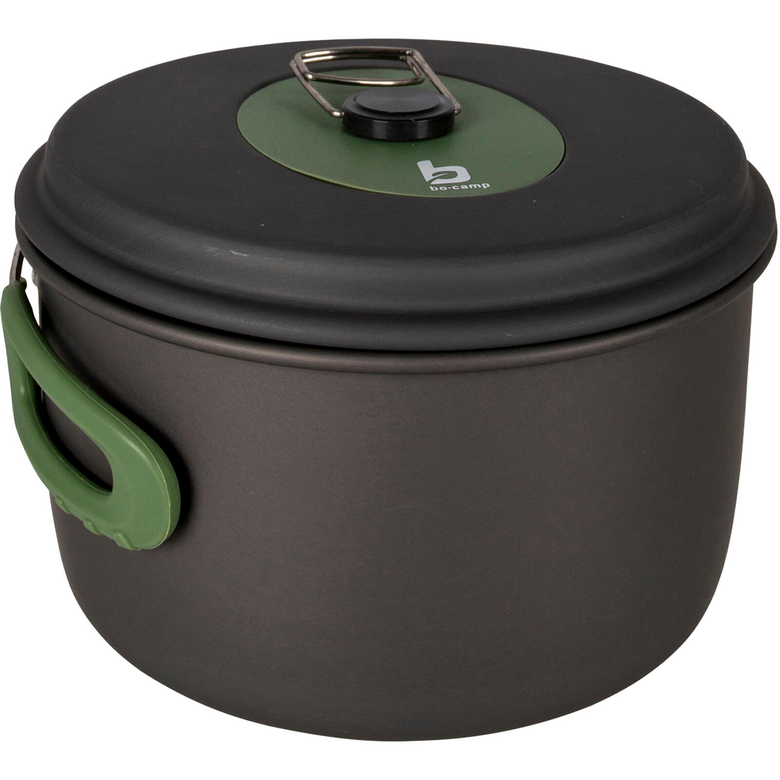 Camping kookset Explorer 3-delig kookgerei pan stapelbaar aluminium 5/7