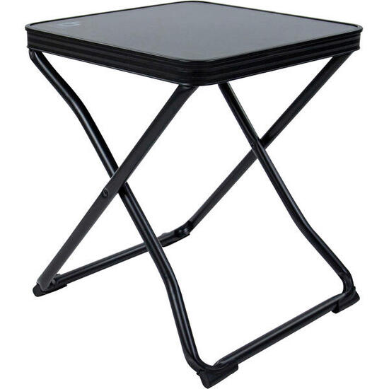 Bo-Camp Hocker + Ablage Klappbar Schwarz