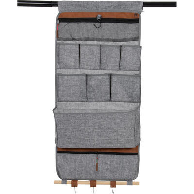 Hangende plank organisator mathew 11-compartiment tent deur camping opslag