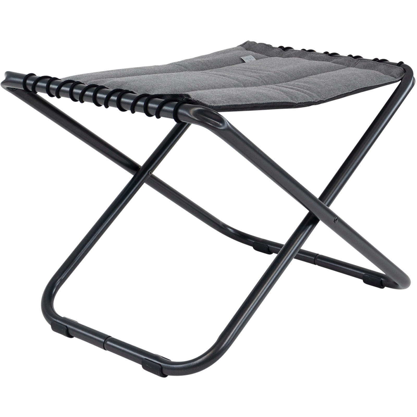 Crespo - Tabouret De Camping Pliable Ap306 Texcomfort Pliant Angel Polster Alu - Tabouret - Gris - Taille Unique - Decathlon