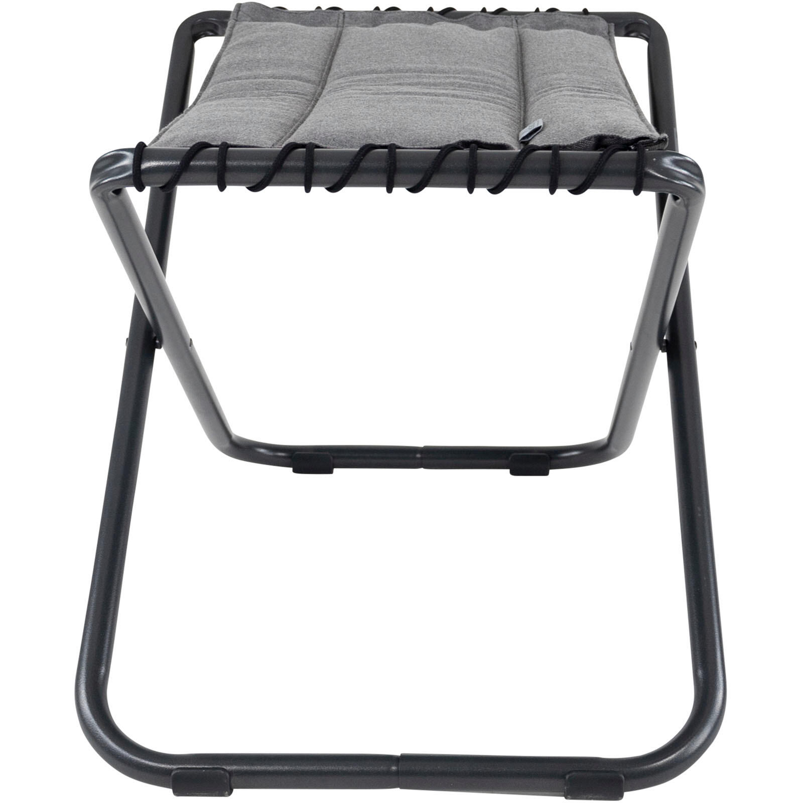 Sgabello da Campeggio pieghevole AP306 TexComfort sedile imbottito alluminio 3/7