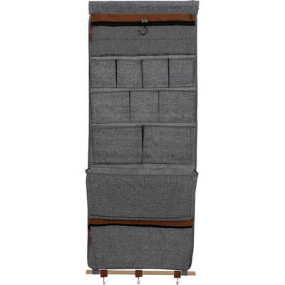 Hangende plank organisator mathew 14-compartiment tent deur camping opslag