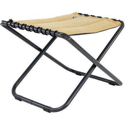 Sgabello da Campeggio pieghevole AP306 TexComfort sedile imbottito alluminio