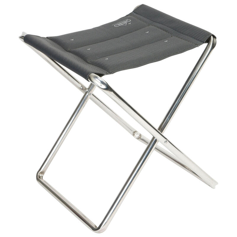 Taburete camping plegable AL302 Deluxe Asiento pesca Cojín aluminio