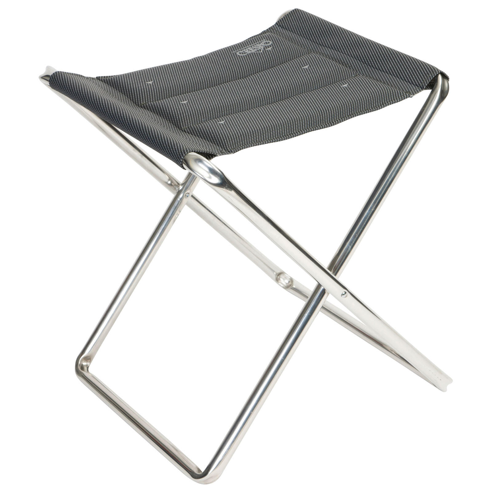 CRESPO Campingkruk Vouwkruk AL302 Deluxe Camping Visstoel Kussen aluminium