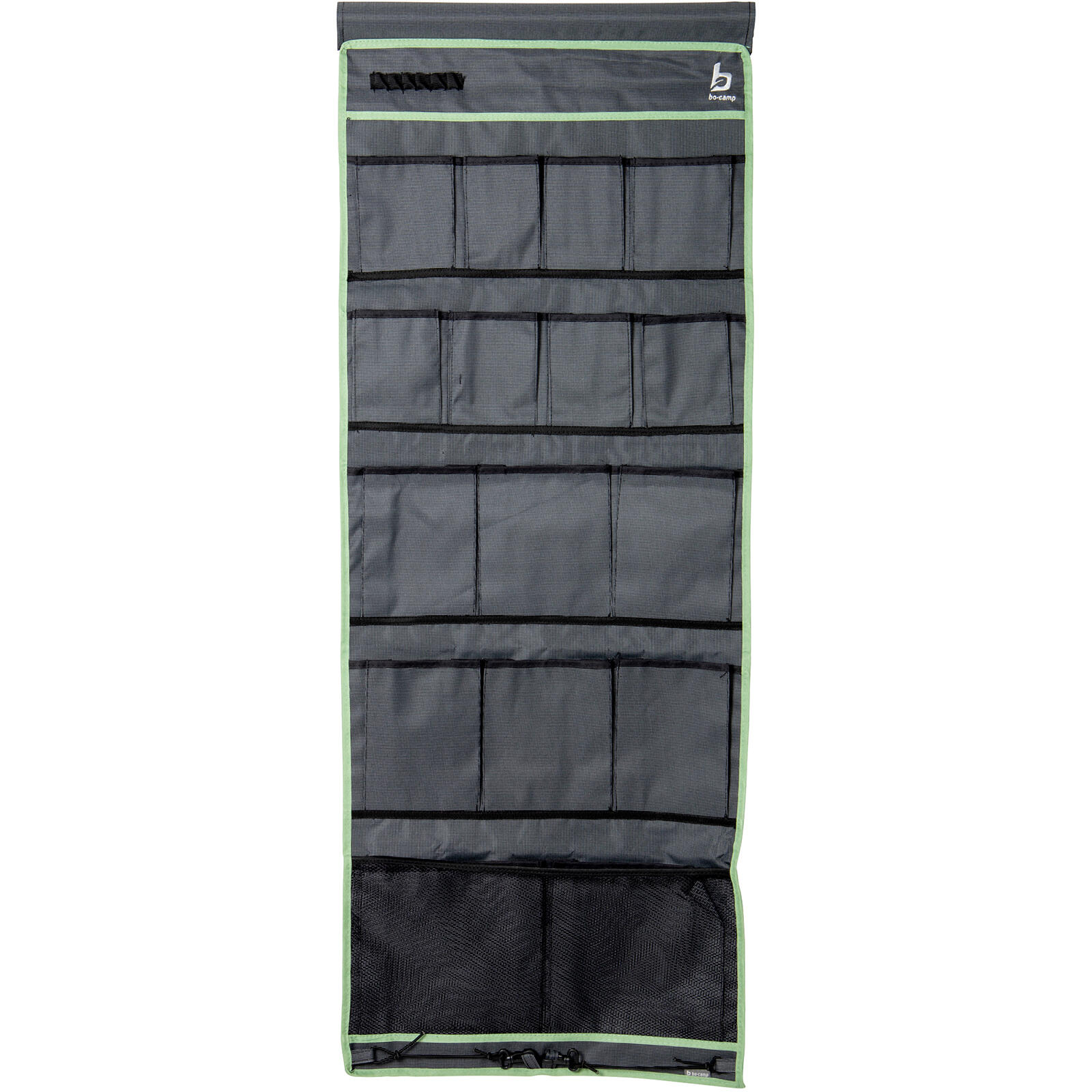 Bo-camp - Étagère Suspendue Tente Organizer Porte Camping Rangement Suspendu - Meuble De Rangement - Gris|marron - Taille Unique - Decathlon