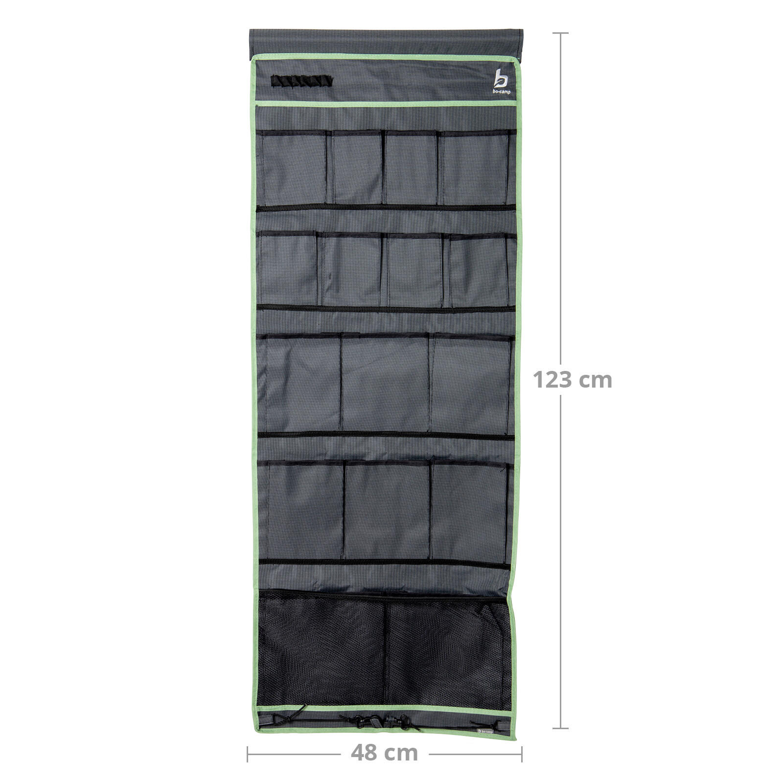 Scaffale pensile organizzatore tenda porta Campeggio appeso stoccaggio 2/7