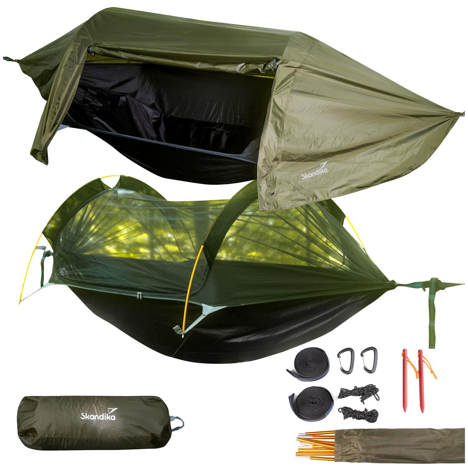 Tenda de rede Rian - Rede de exterior com mosquiteiro - Ultraleve