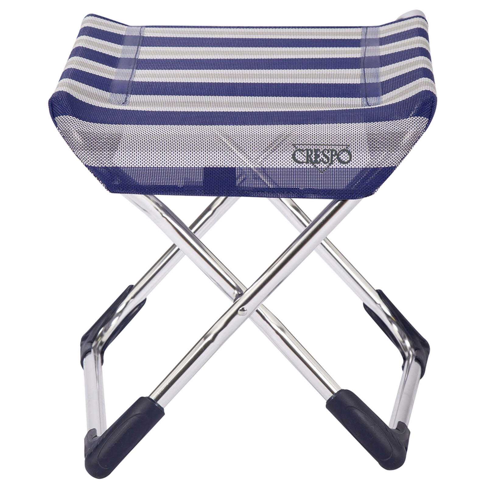 Crespo - Voetenbank - AL/231 - Classic - Blauw gestreept 3/5