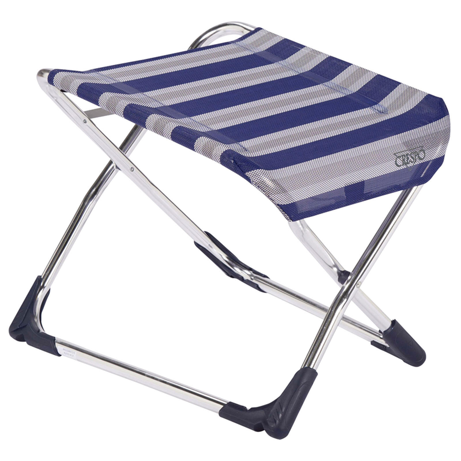 Crespo - Voetenbank - AL/231 - Classic - Blauw gestreept 2/5