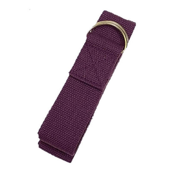 Yogi & Yogini Sangle de yoga en coton 183 cm x 4 cm