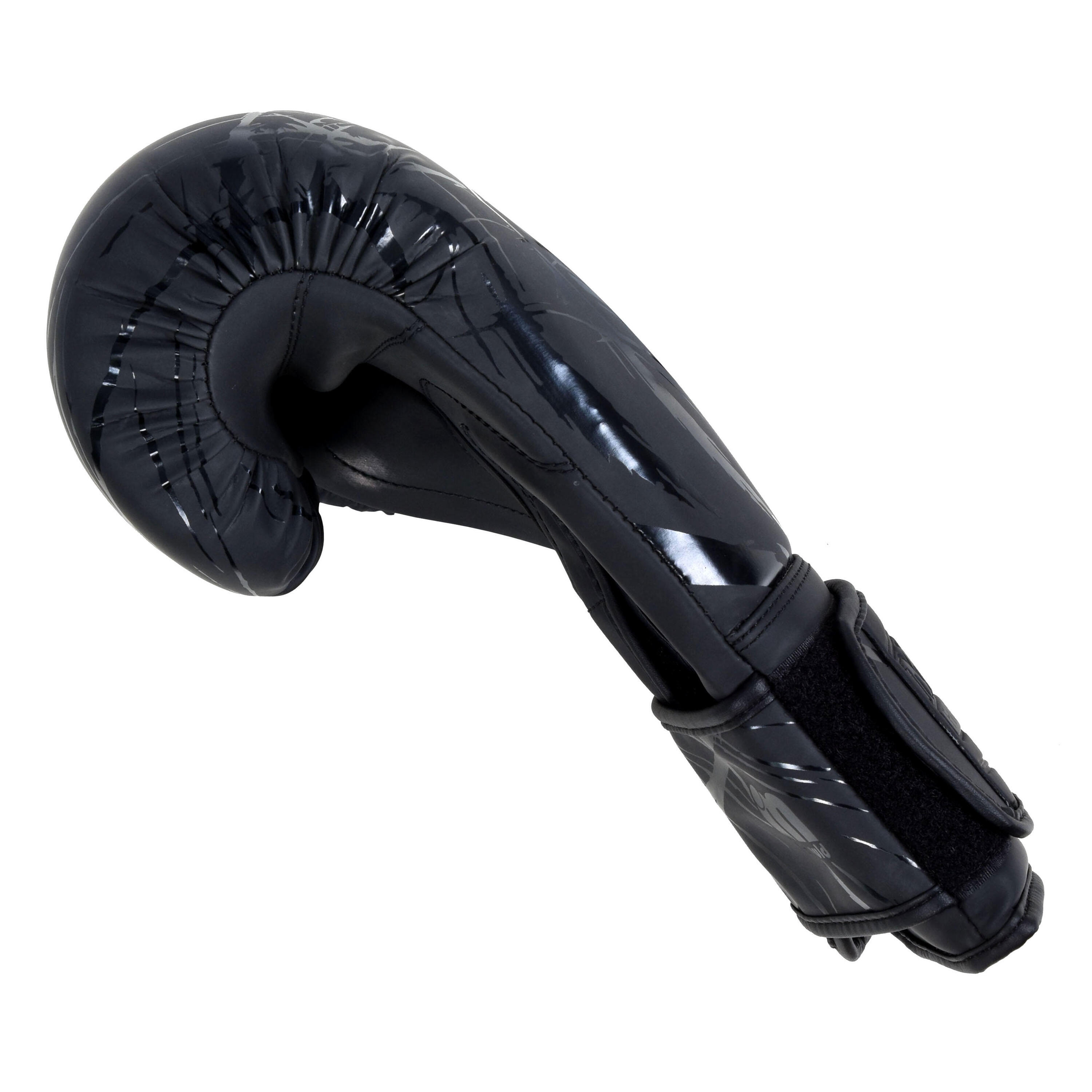 Rękawice bokserskie MASTERS Rpu-Black/Black 3/3